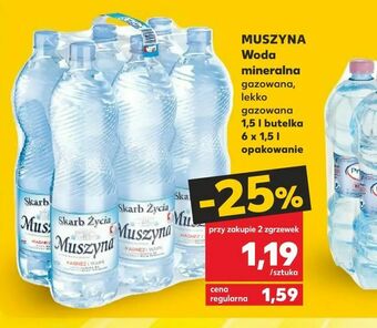 Kaufland MUSZYNA Woda mineralna oferta
