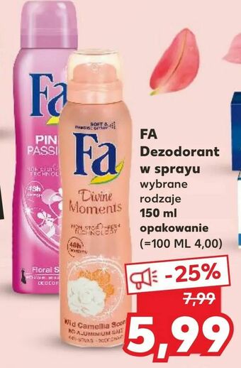 Kaufland FA Dezodorant w sprayu oferta