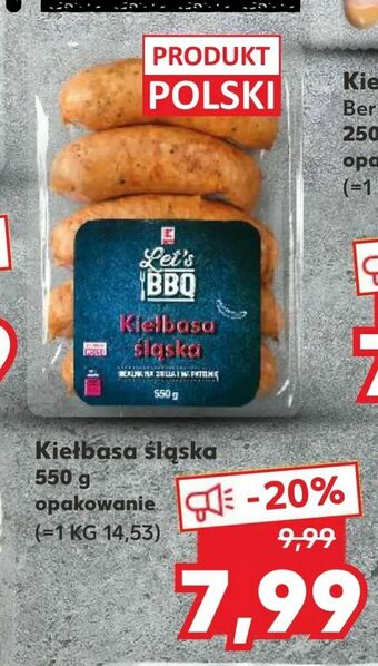 Kaufland Kiełbasa śląska oferta