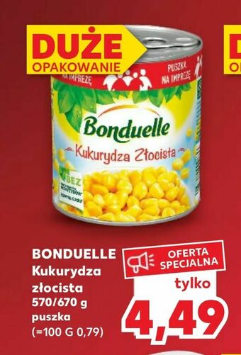 Kaufland BONDUELLE Kukurydza złocista oferta