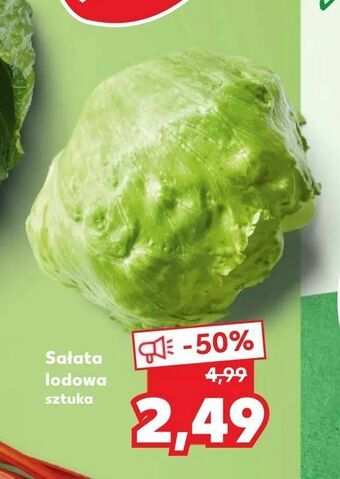 Kaufland Sałata lodowa oferta