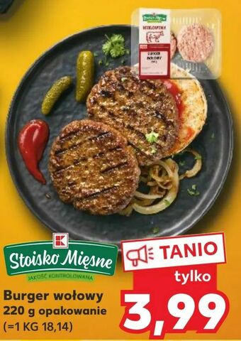 Kaufland Burger wołowy oferta