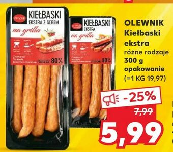 Kaufland OLEWNIK Kiełbaski ekstra oferta