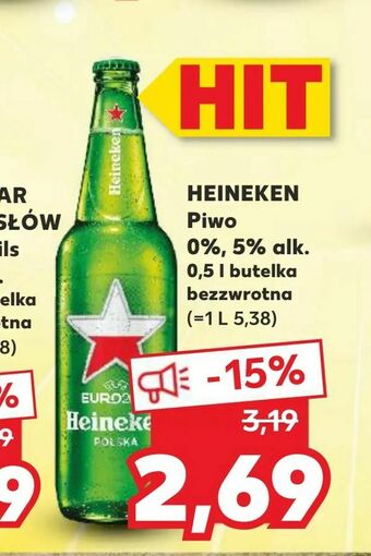 Kaufland HEINEKEN Piwo 0%, 5% alk oferta