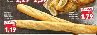 Kaufland Bagietka pszenna oferta