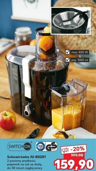 Kaufland Sokowirówka JU-B0201 oferta