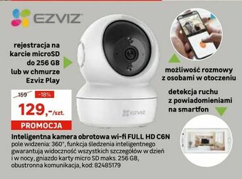 Leroy Merlin Inteligentna kamera obrotowa wi-fi FULL HD C6N oferta