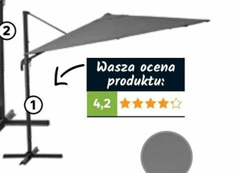 Leroy Merlin Parasol AURA oferta