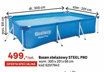Leroy Merlin Basen stelażowy STEEL PRO oferta