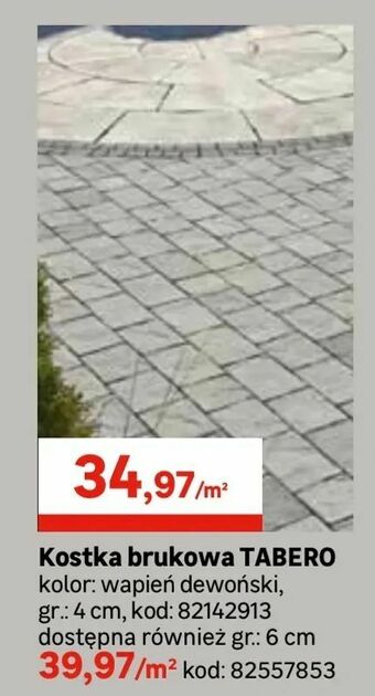 Kostka brukowa TABERO