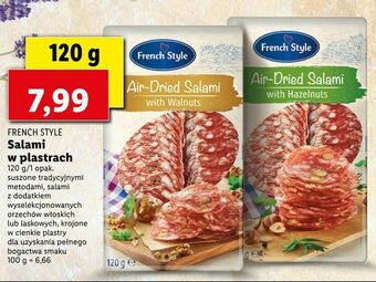 Lidl Salami w plastrach oferta