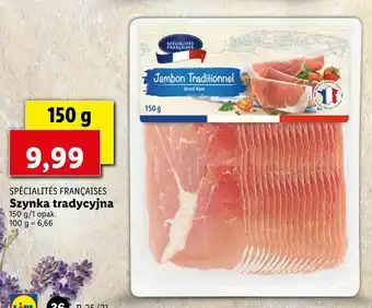 Lidl Szynka tradycyjna oferta