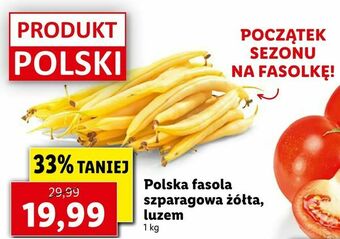 Lidl Polska fasola szparagowa żółta, luzem oferta