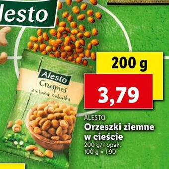 Lidl Orzeszki ziemne w cieście oferta