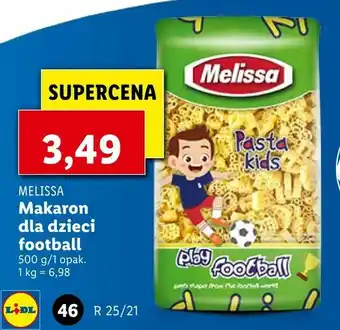 Lidl Makaron dla dzieci football oferta