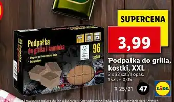 Lidl Podpałka do grilla, kostki, XXL oferta