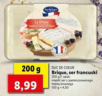 Lidl Brique, ser francuski oferta