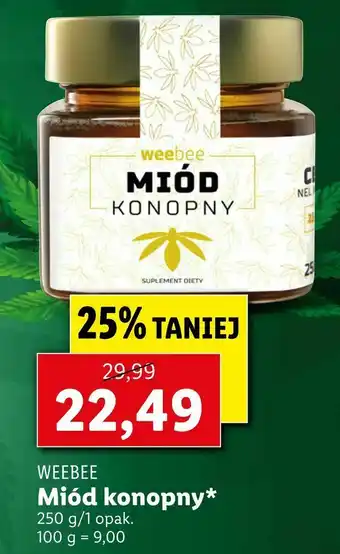 Lidl Miód konopny oferta