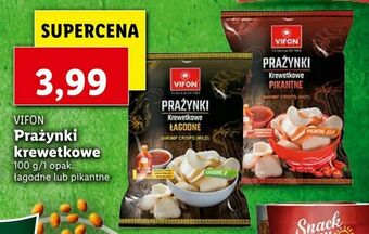 Lidl Prażynki krewetkowe oferta