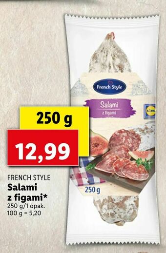 Lidl Salami z figami* oferta