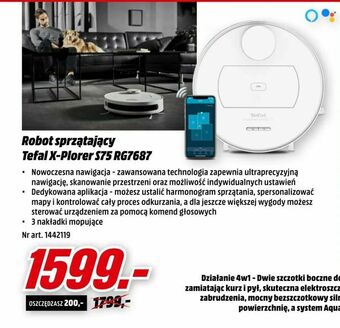 Robot sprzątający Tefal X-Plorer S75 RG7687