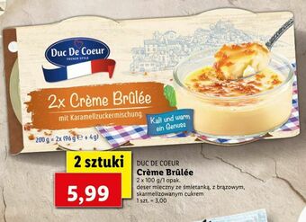 Lidl Crème Brûlée oferta