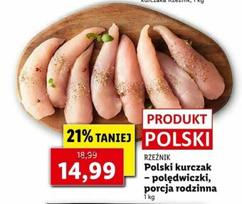 Lidl Polski kurczak - polędwiczki, porcja rodzinna oferta