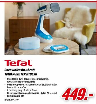 Parownica do ubrań Tefal PURE TEX DT9530