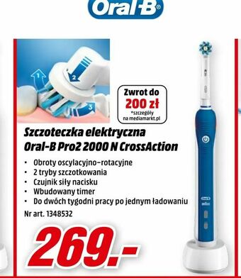 Szczoteczka elektryczna Oral-B Pro2 2000 N CrossAction