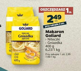 Netto Makaron Goliard oferta