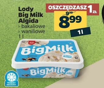 Netto Lody Big Milk Algida oferta