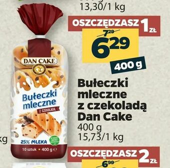 Netto Bułeczki mleczne z czekoladą Dan Cake oferta