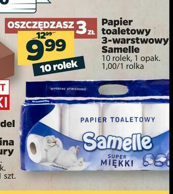 Netto Papier toaletowy 3-warstwowy Samelle oferta
