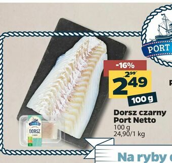 Netto Dorsz czarny Port Netto oferta