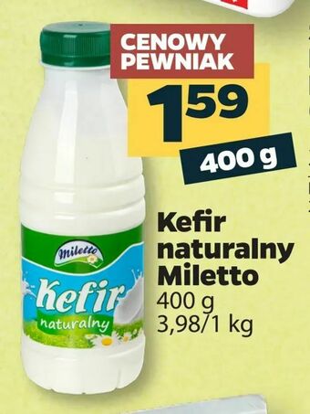 Netto Kefir naturalny Miletto oferta