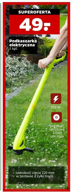 Podkaszarka elektryczna