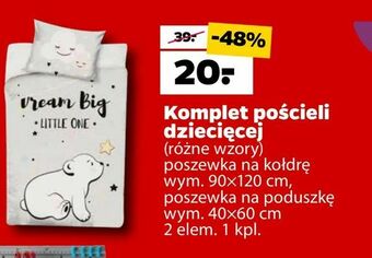 Netto Komplet pościeli dziecięcej oferta