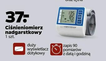 Netto Ciśnieniomierz nadgarstkowy oferta