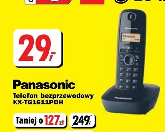 Panasonic Telefon bezprzewodowy KX-TG1611PDH