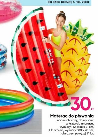 Materac do pływania