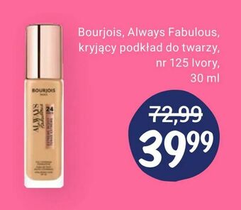 Rossmann Bourjois, Always Fabulous, kryjący podkład do twarzy, nr 125 Ivory oferta