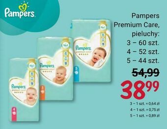Rossmann Pampers Premium Care, pieluchy oferta