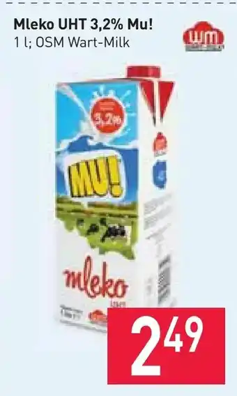 Stokrotka Mleko UHT 3,2% Mu! oferta