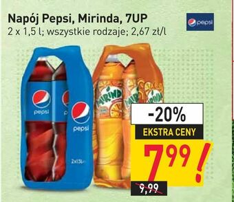 Stokrotka Napój Pepsi, Mirinda, 7UP oferta