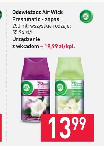 Stokrotka Odświeżacz Air Wick Freshmatic - zapas oferta