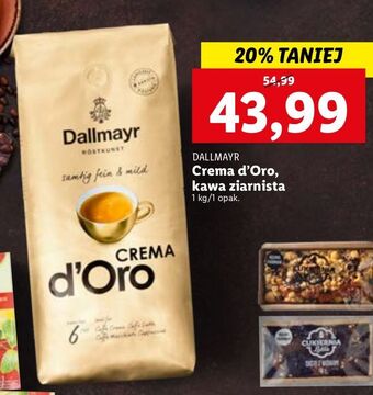 Lidl Kawa dallmayr crema d'oro oferta