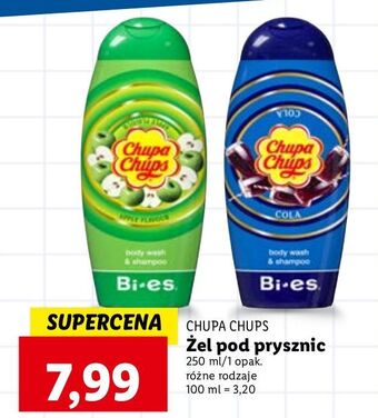 Lidl Płyn do kąpieli i szampon jabłkowy bi-es chupa chups oferta