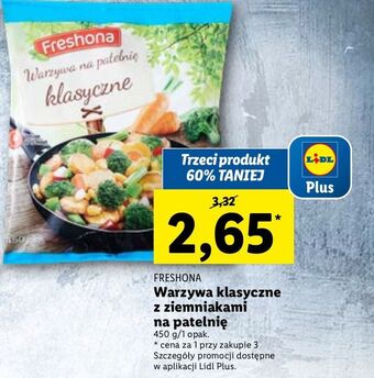 Lidl Warzywa na patelnię klasyczne freshona oferta