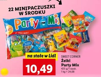 Lidl Żelki party mix sweet corner oferta
