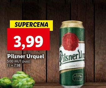 Lidl Piwo pilsner urquell oferta